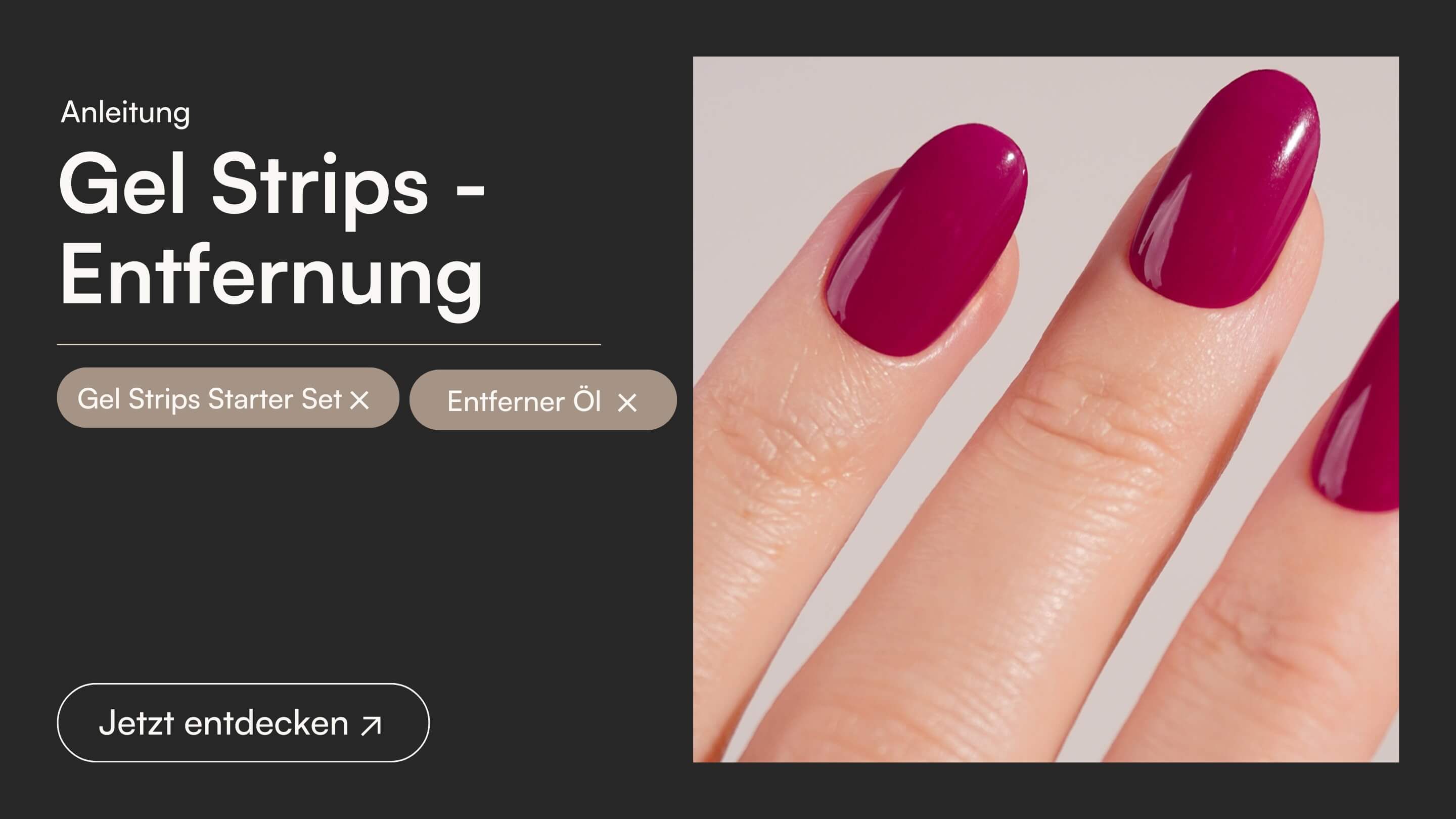 Gel Strips - Entfernung - Doonails Switzerland