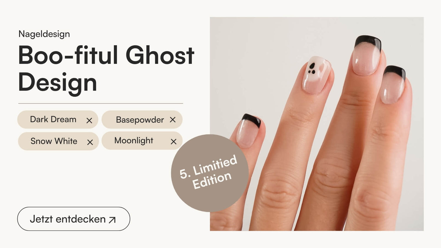 Boo-tiful Ghost Tutorial - Doonails Switzerland
