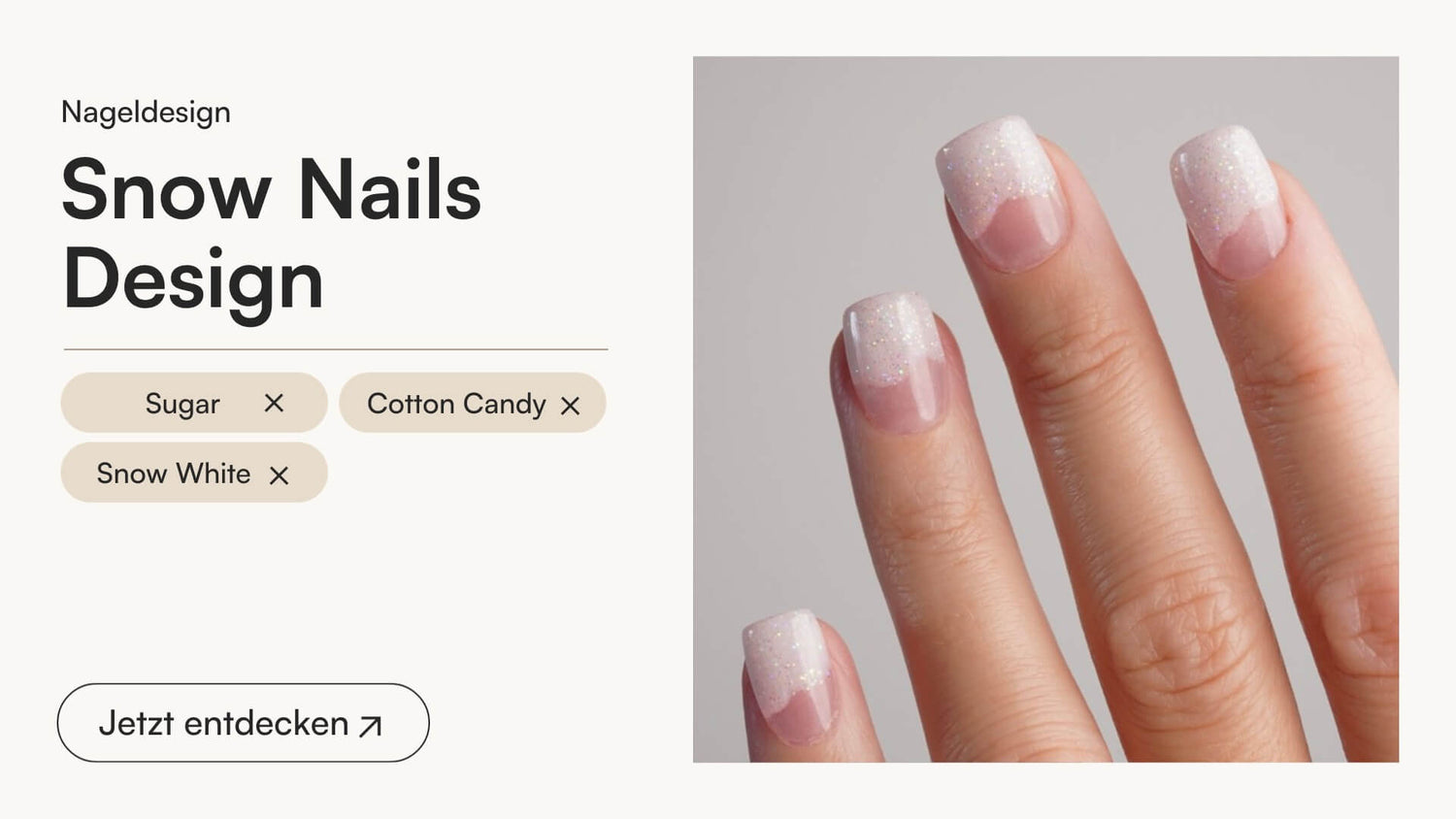 Snow Nails Design - Doonails Switzerland