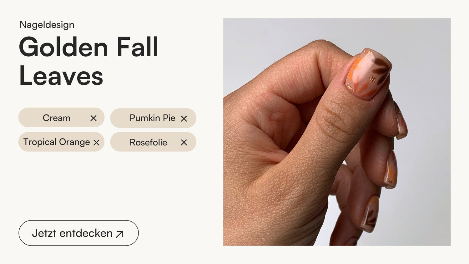 Golden Fall Leaves - Doonails Switzerland