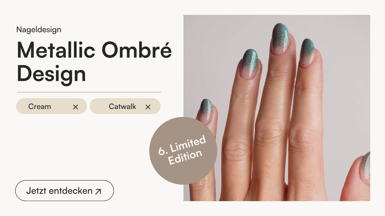 Metallic Ombré Tutorial - Doonails Switzerland