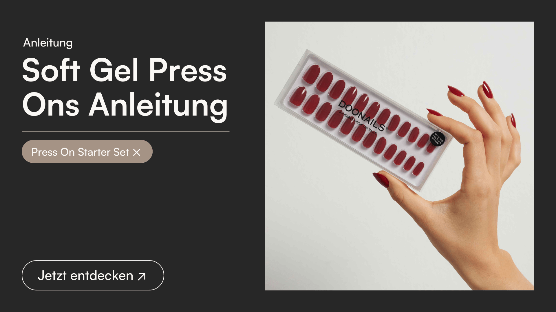 Soft Gel Press Ons Anleitung - Doonails Switzerland