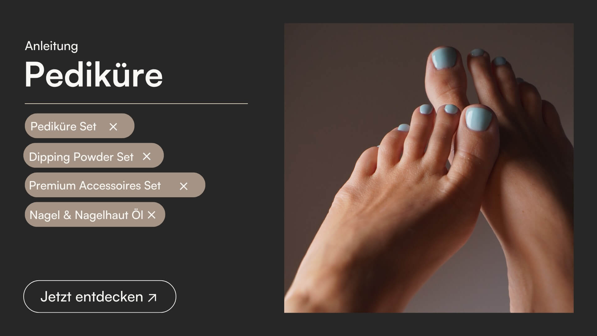 Pediküre Anleitung - Doonails Switzerland