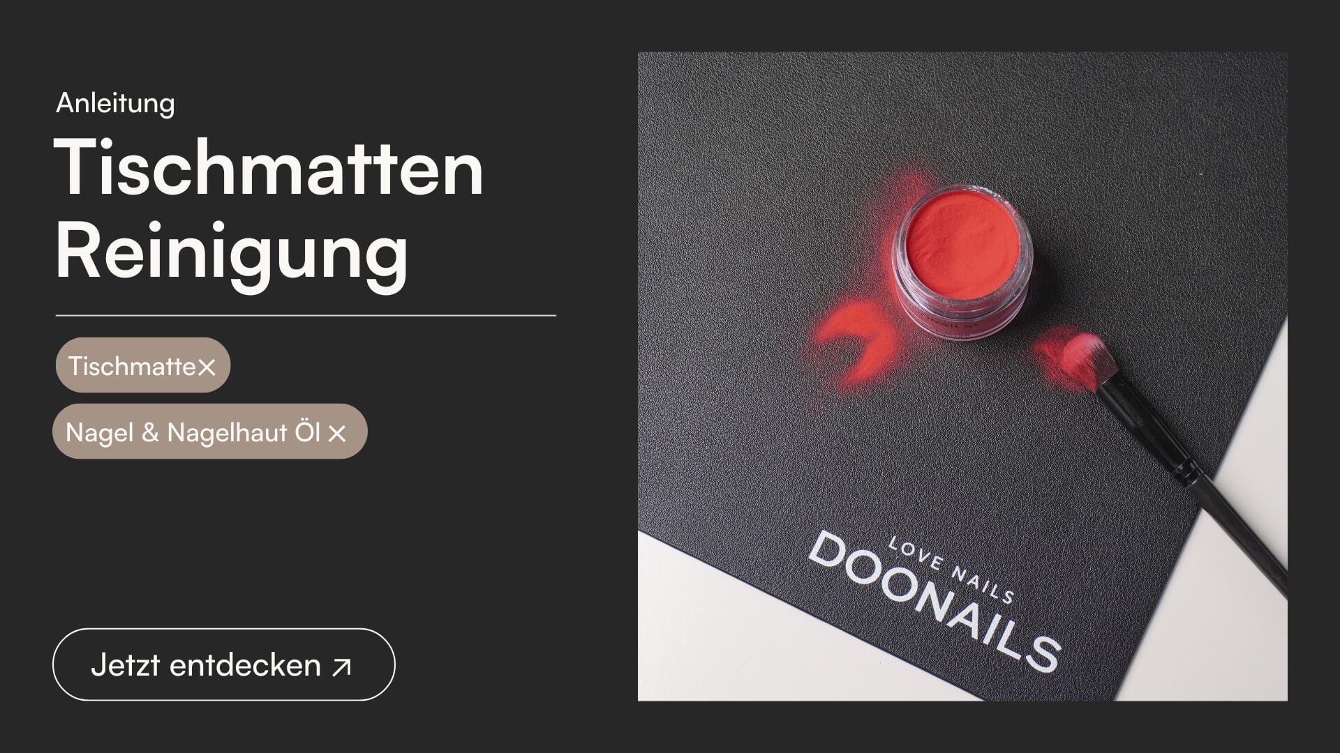 Tischmatten Reinigung - Doonails Switzerland