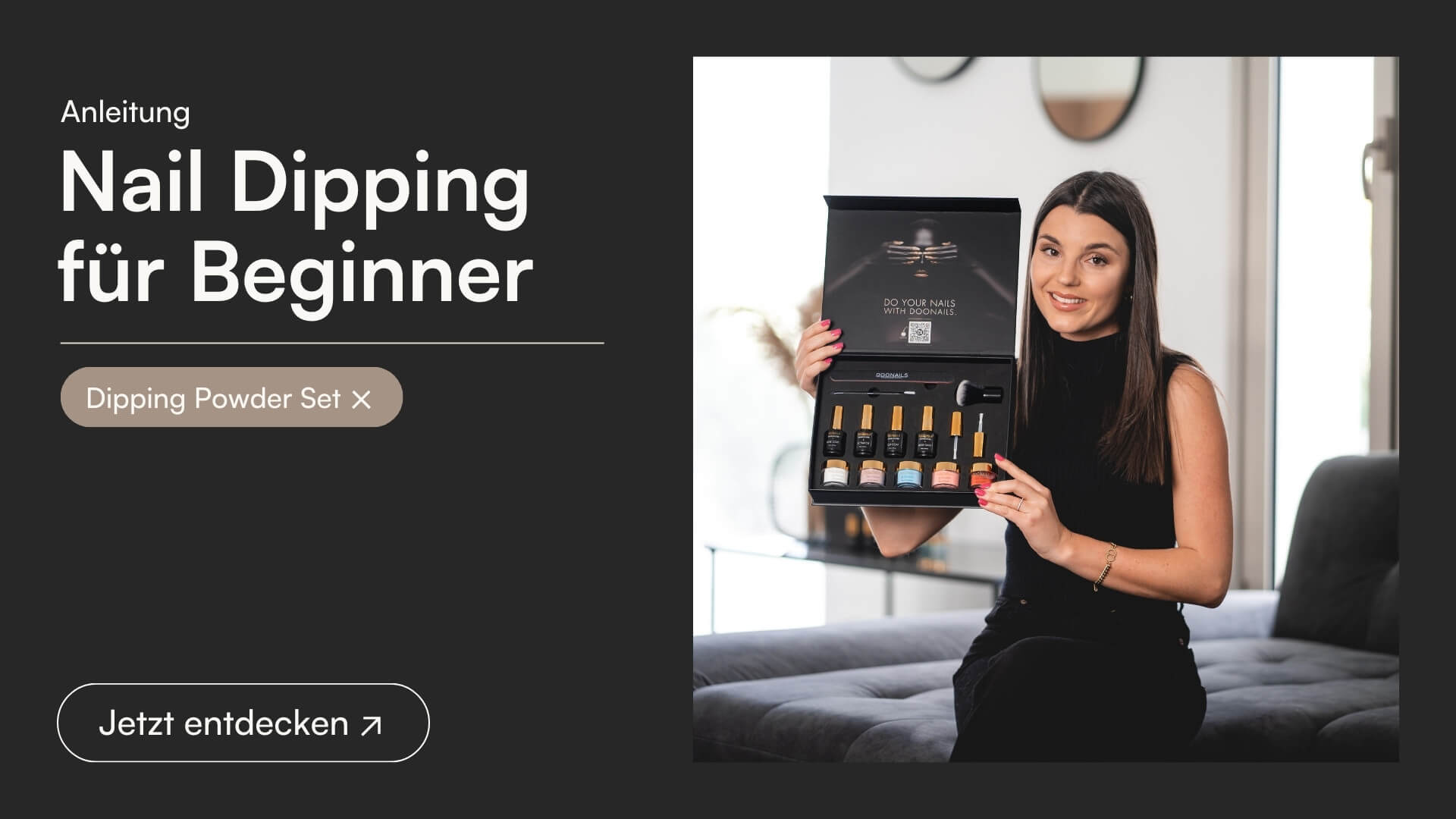 Die Erste Dipping Powder Anwendung | Anleitung für Beginner - Doonails Switzerland