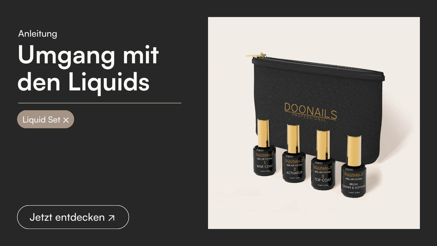 Richtiger Umgang mit den Liquids - Doonails Switzerland