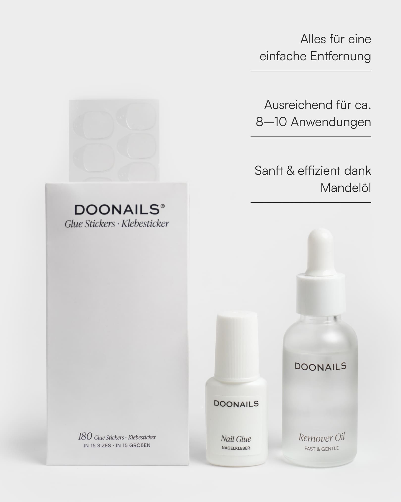 Perfection Add On Bundle - Soft Gel Press Ons - Doonails Switzerland