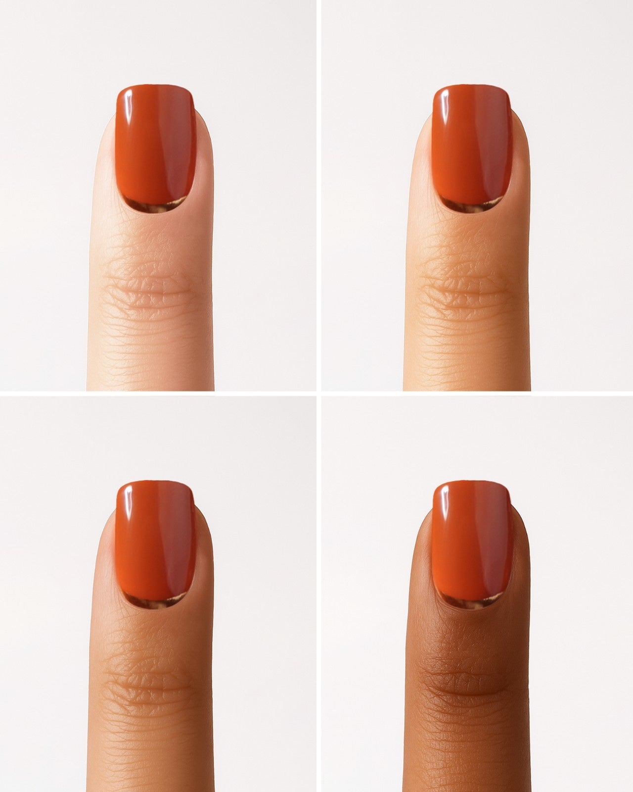 Cinnamon Extra Short Square Soft Gel Press Ons - Doonails Switzerland