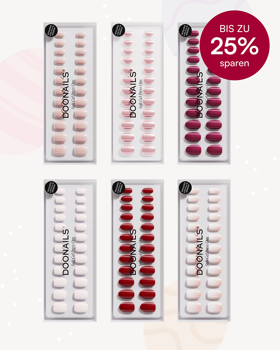 Mix & Match Nachfüll Bundle - Soft Gel Press Ons