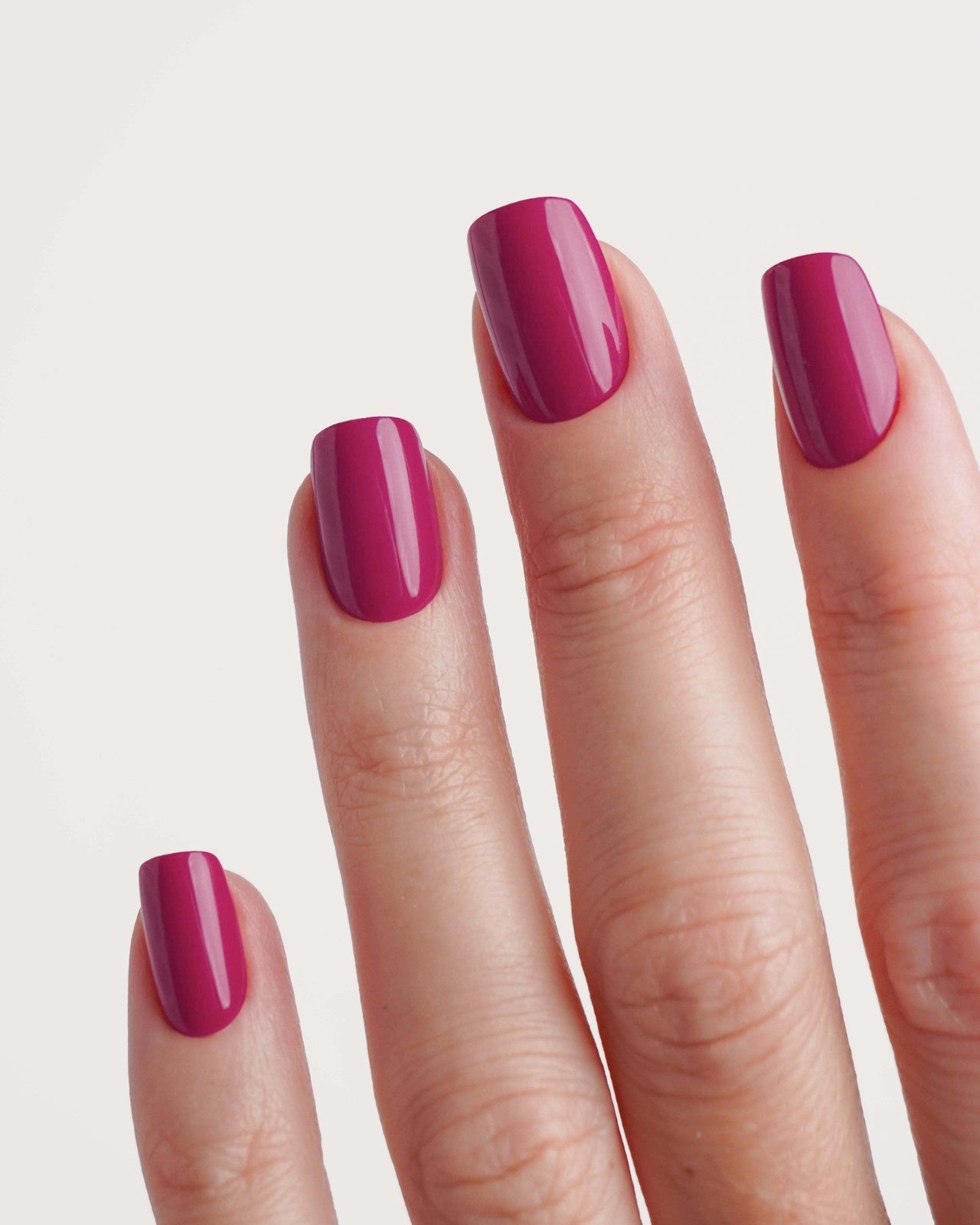 Acai Berry Short Square Soft Gel Press Ons - Doonails Switzerland