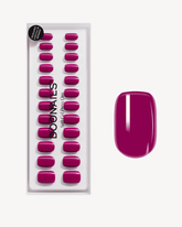 Acai Berry Short Square Soft Gel Press Ons - Doonails Switzerland
