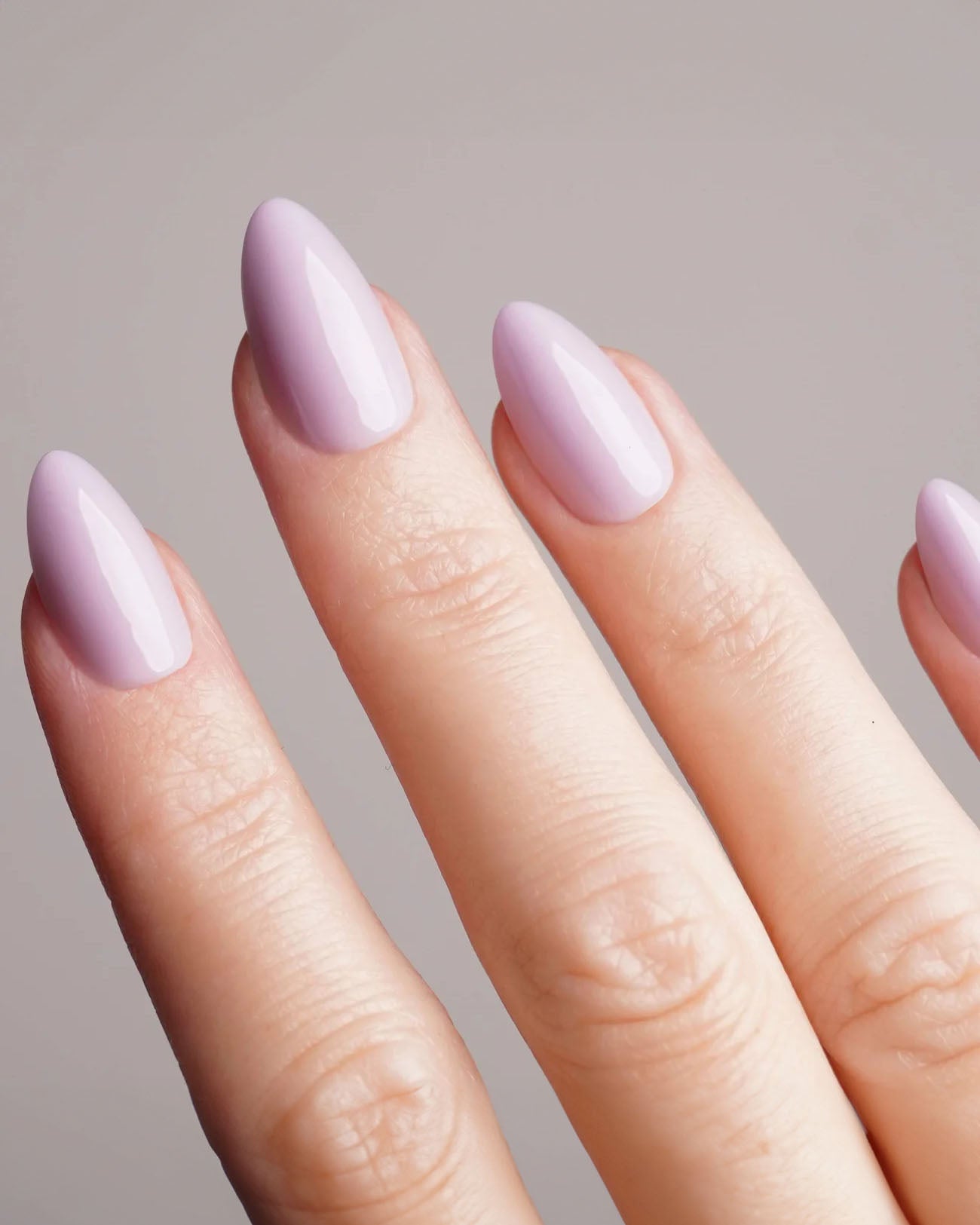 Lavender Mist Short Almond Soft Gel Press Ons - Doonails Switzerland