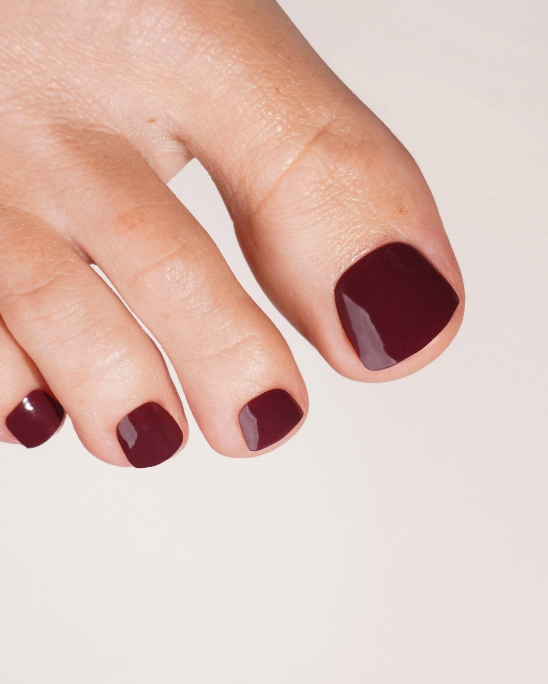 Plum Purple Pediküre Gel Strips - Doonails Switzerland