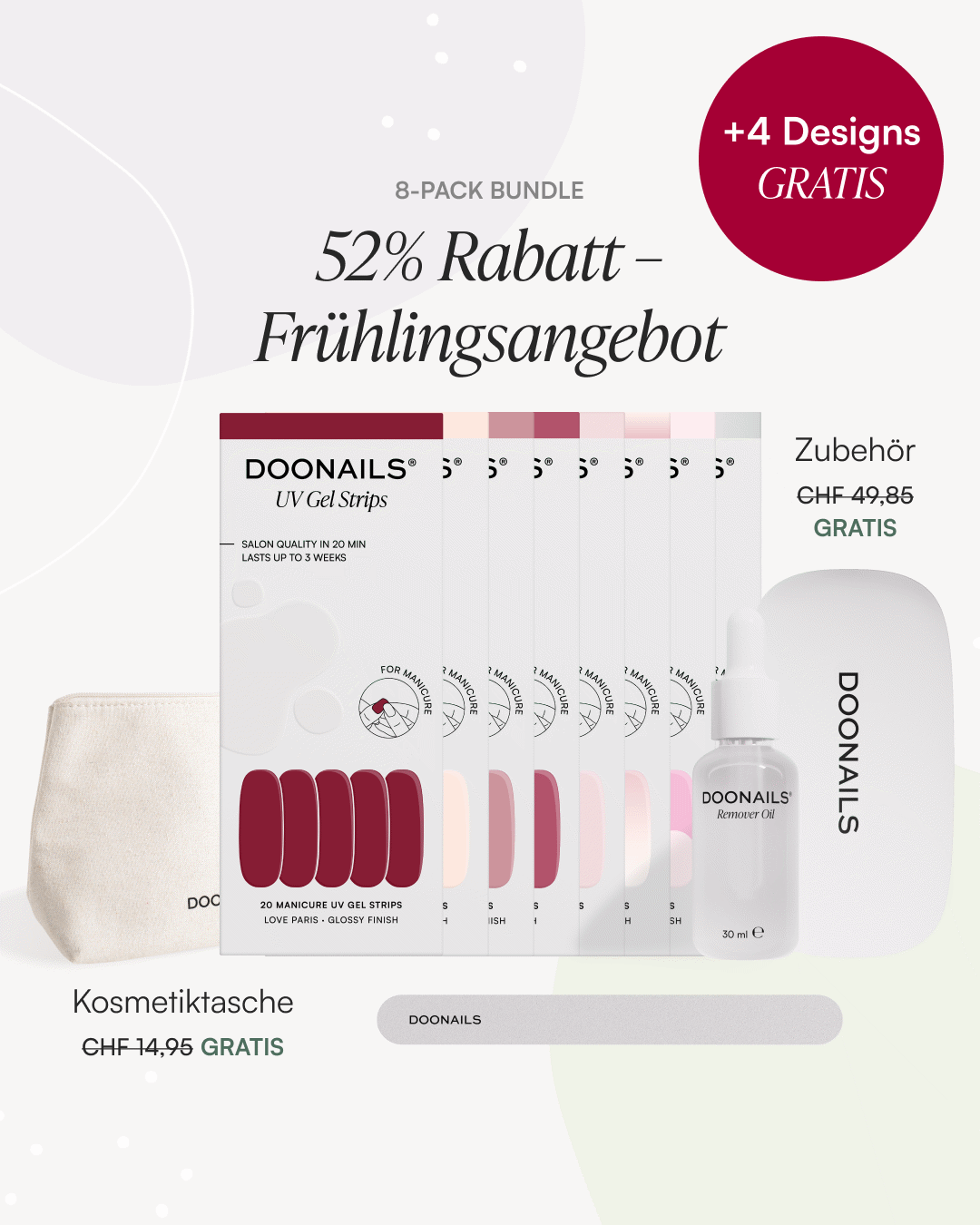 Frühlings Starter Set - Gel Strips