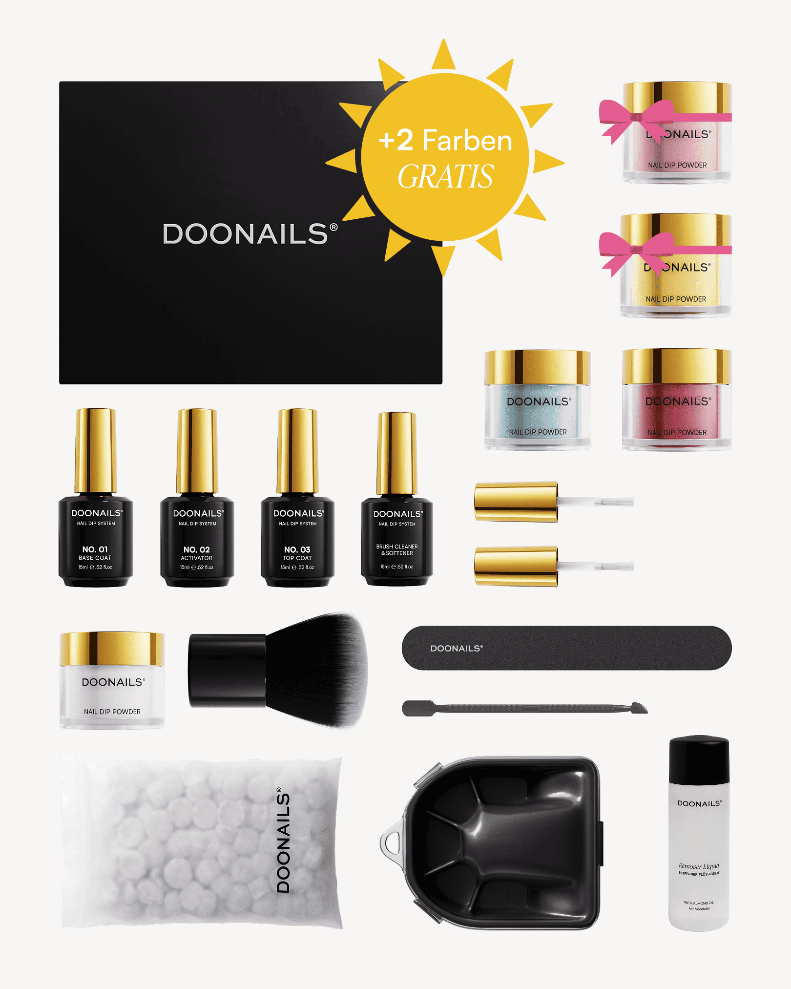 Sommer Starter Set - Dipping Powder - Doonails Switzerland