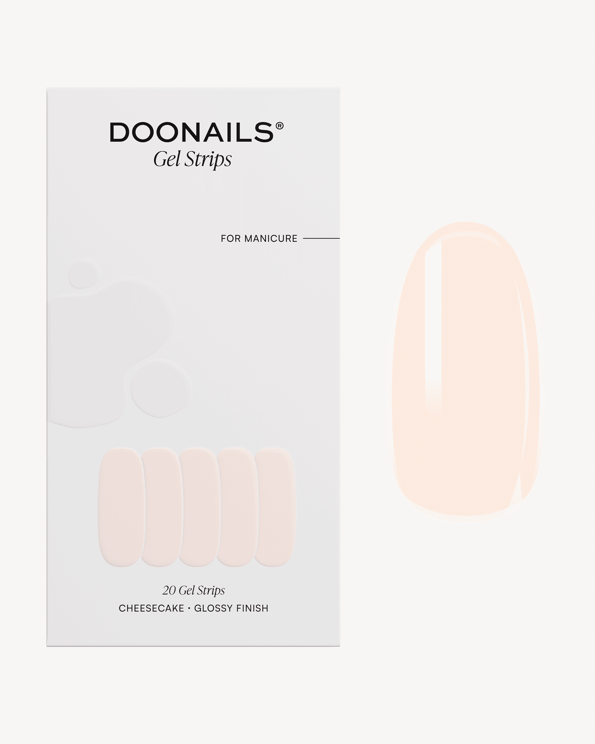 Cheesecake Gel Strips - Doonails Switzerland
