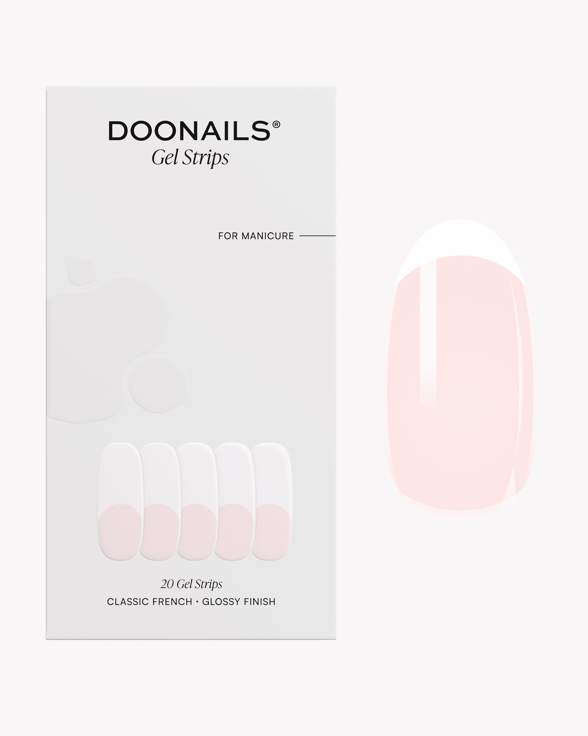 Classic French Gel Strips - Doonails Switzerland