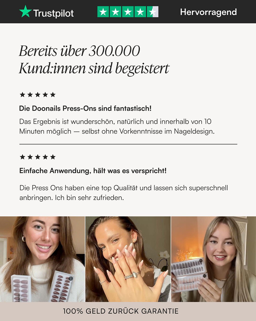 Sommer Starter Set - Soft Gel Press Ons - Doonails Switzerland