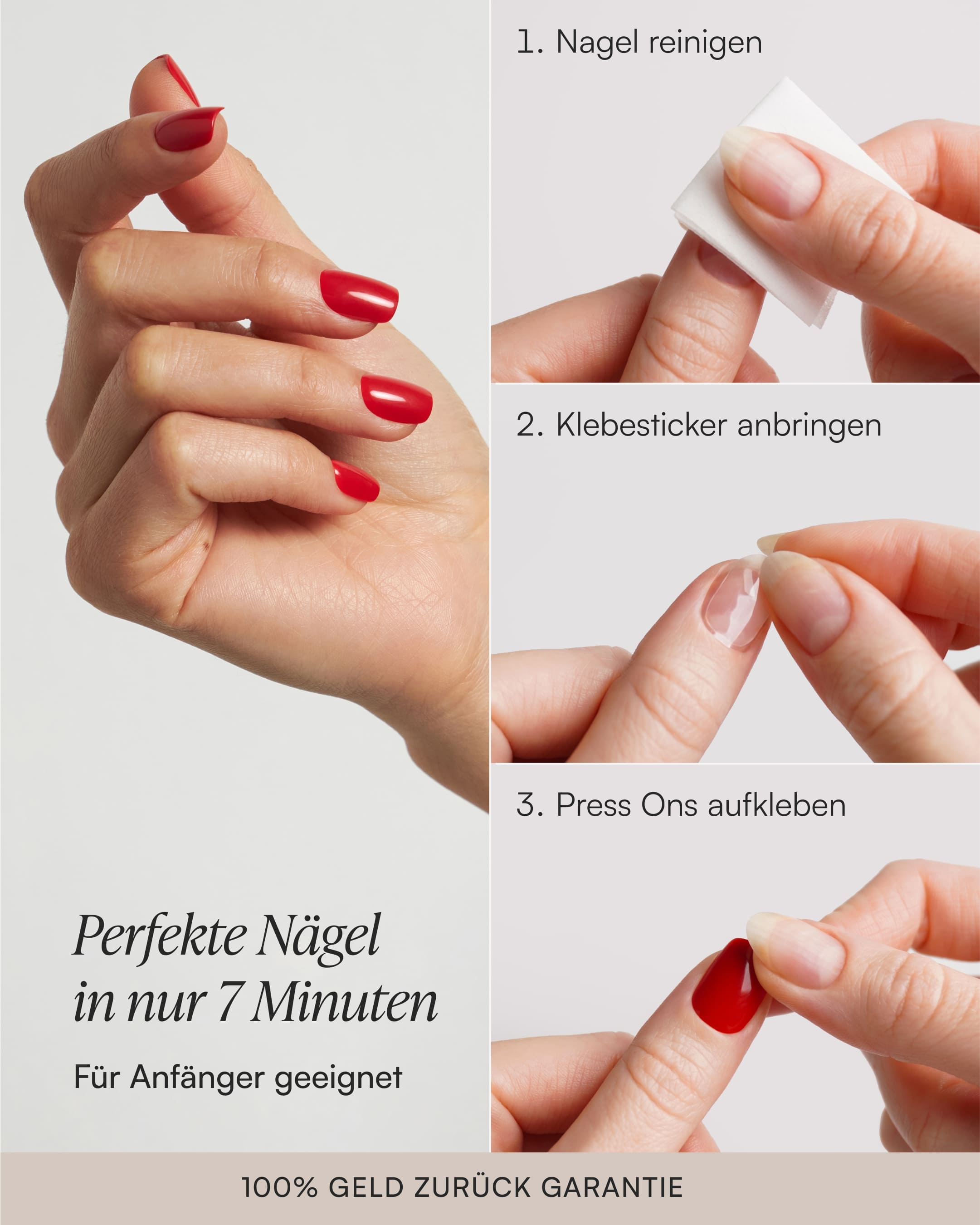 Sommer Starter Set - Soft Gel Press Ons - Doonails Switzerland