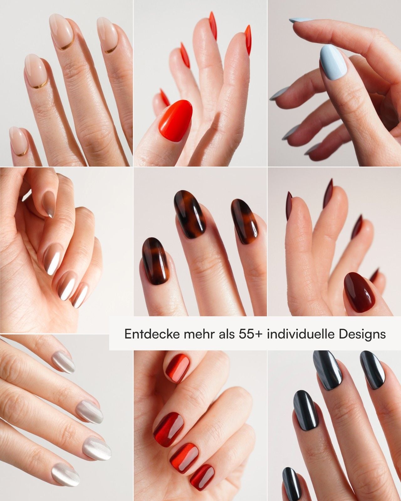 Love Paris Short Almond Soft Gel Press Ons - Doonails Switzerland
