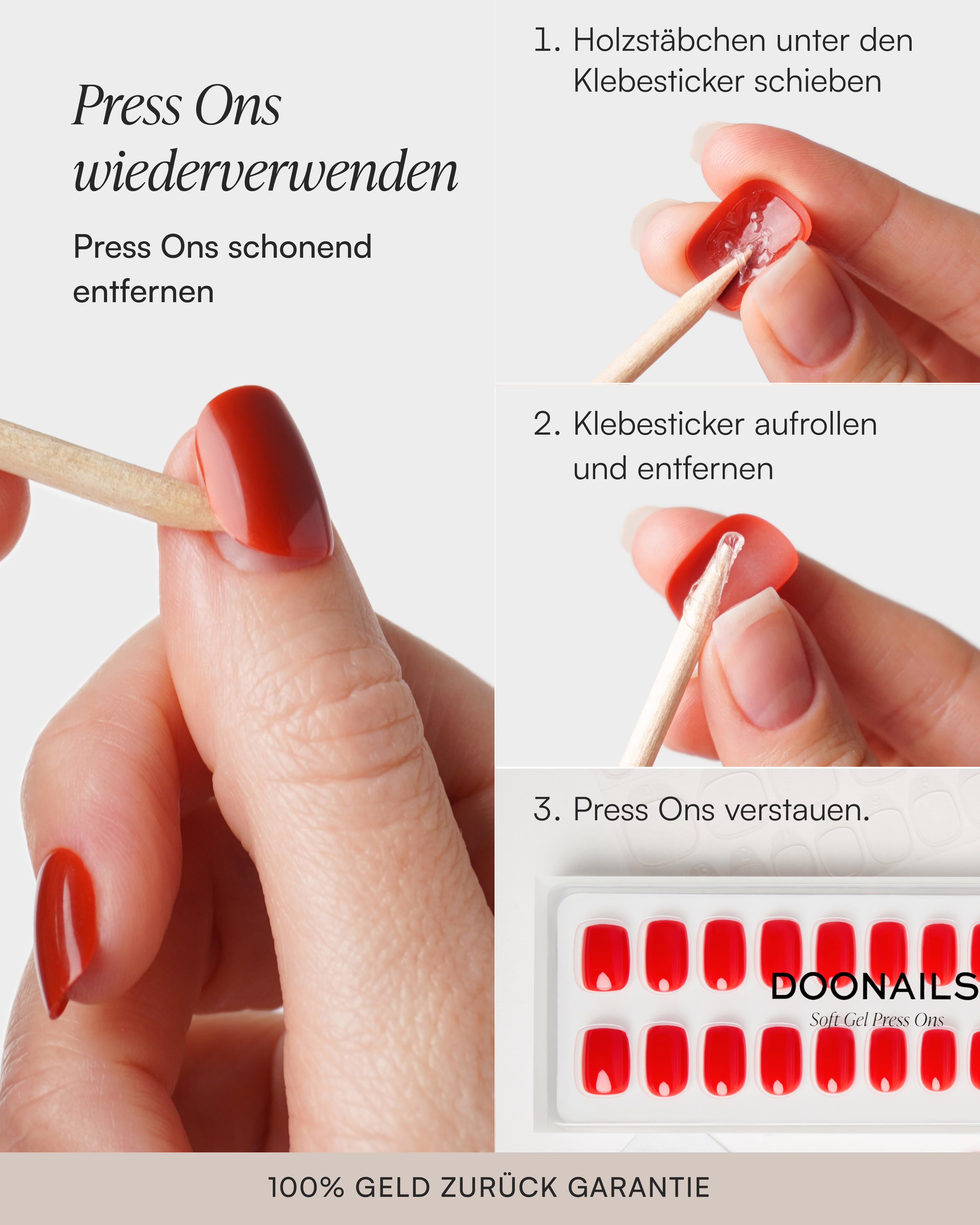 Sommer Starter Set - Soft Gel Press Ons