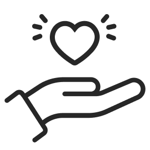 Icon für sanft & pflegend