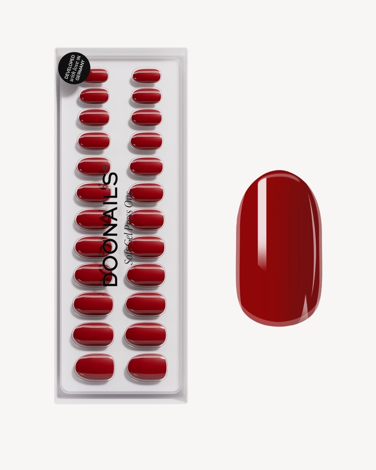 Mon Cheri Medium Round Soft Gel Press Ons - Doonails Switzerland