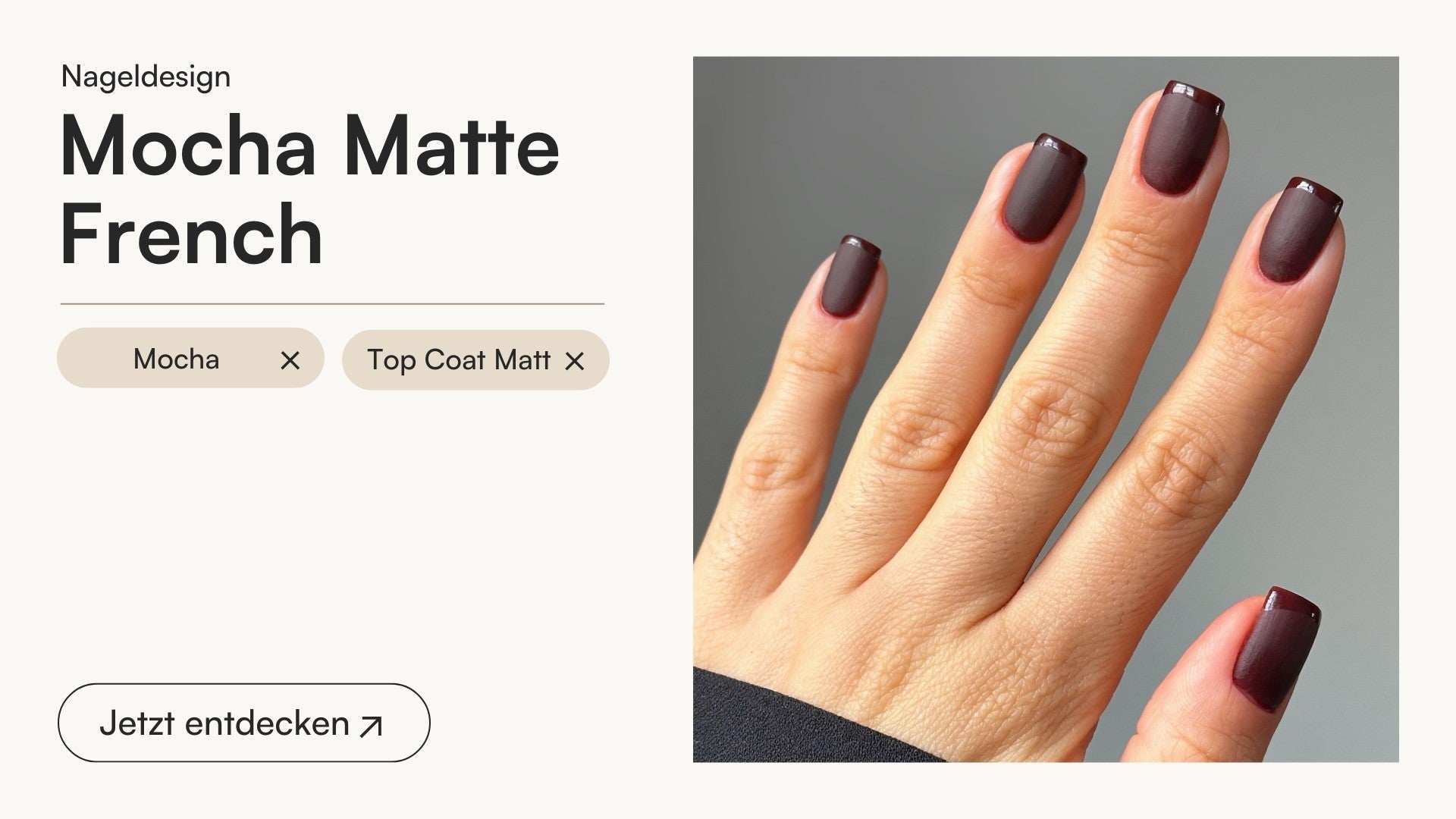 Mocha Matte French - Doonails Switzerland