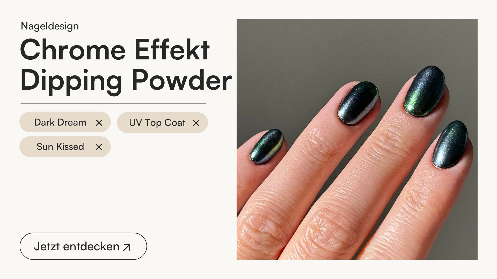 Chrome Effekt Dipping Powder - Doonails Switzerland
