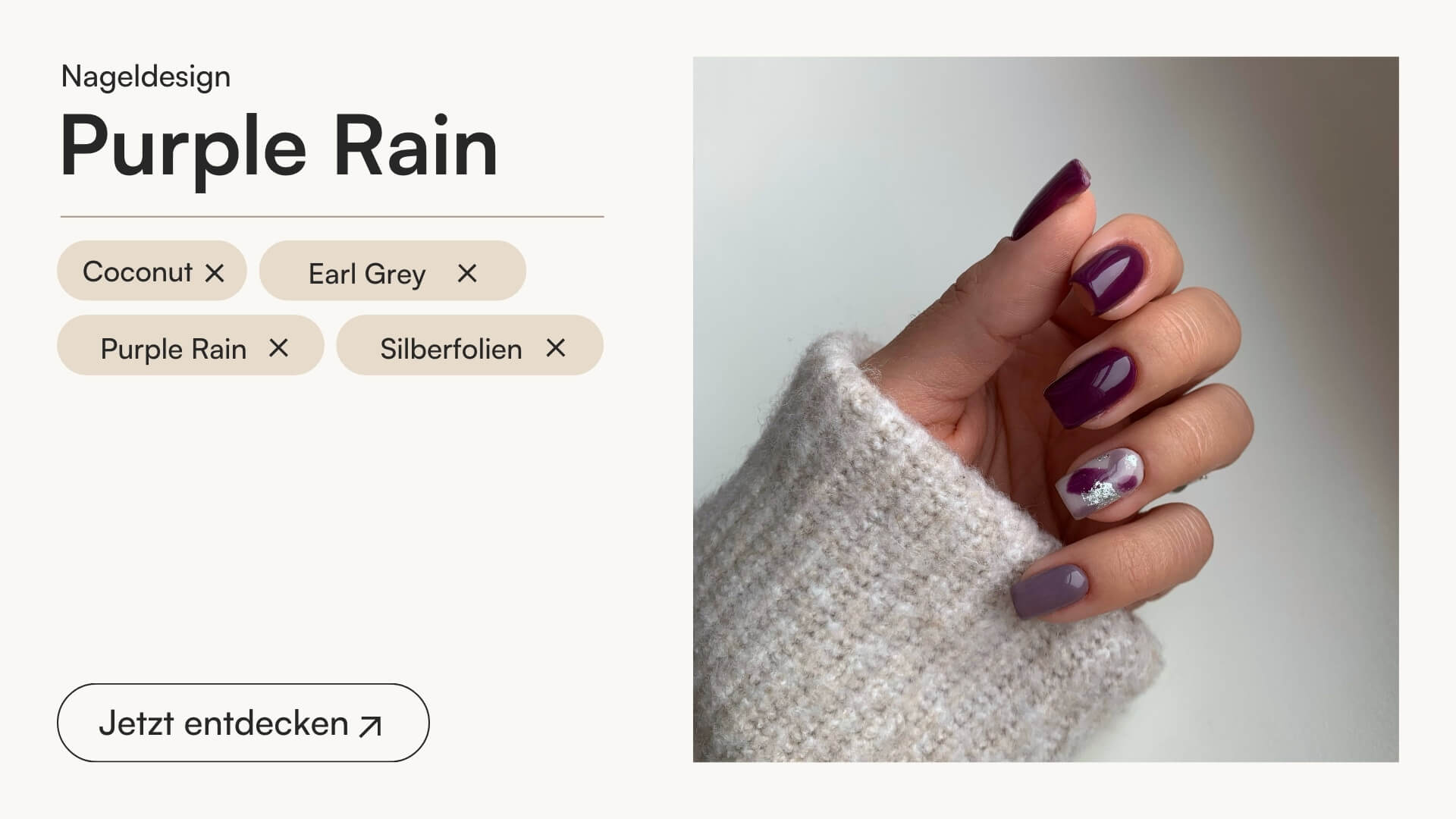 Purple Rain Design - Doonails Switzerland
