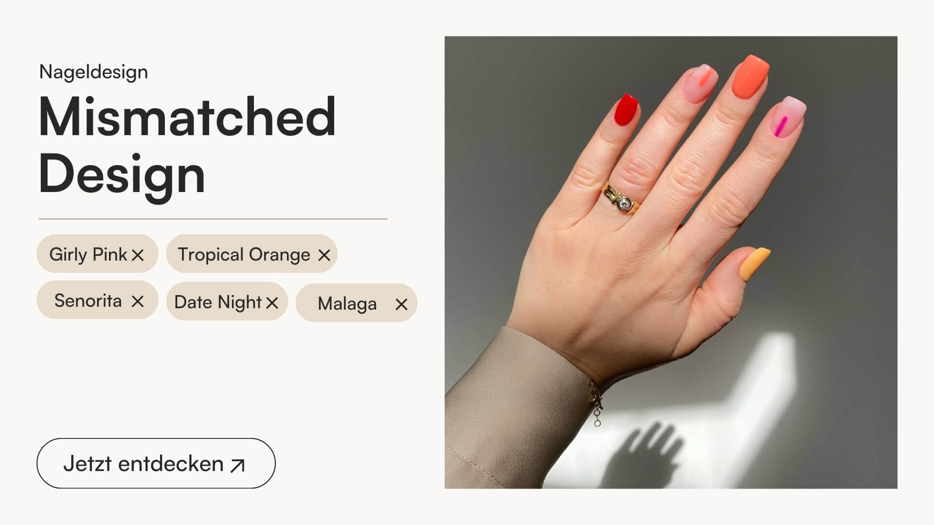 Mismatched Nails - Doonails Switzerland