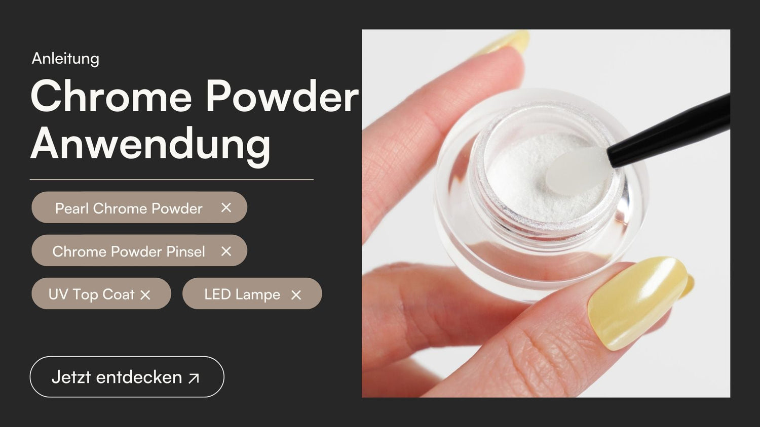 Chrome Powder Anleitung - Doonails Switzerland