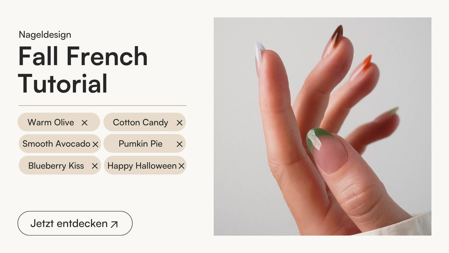 Fall French Tutorial - Doonails Switzerland