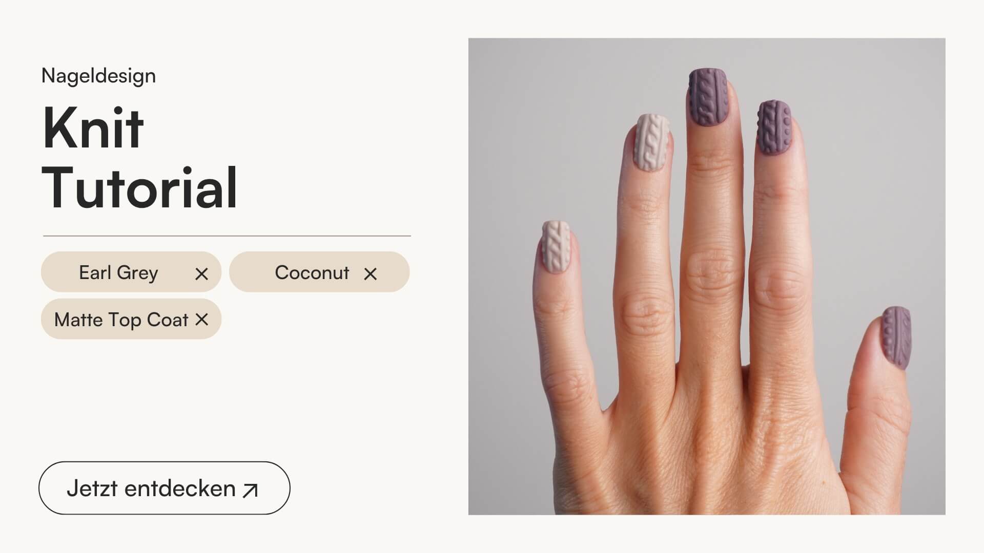 Knit Tutorial - Doonails Switzerland