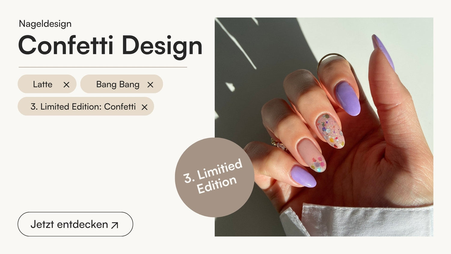 3. Limited Edition: Confetti Design - Doonails Switzerland