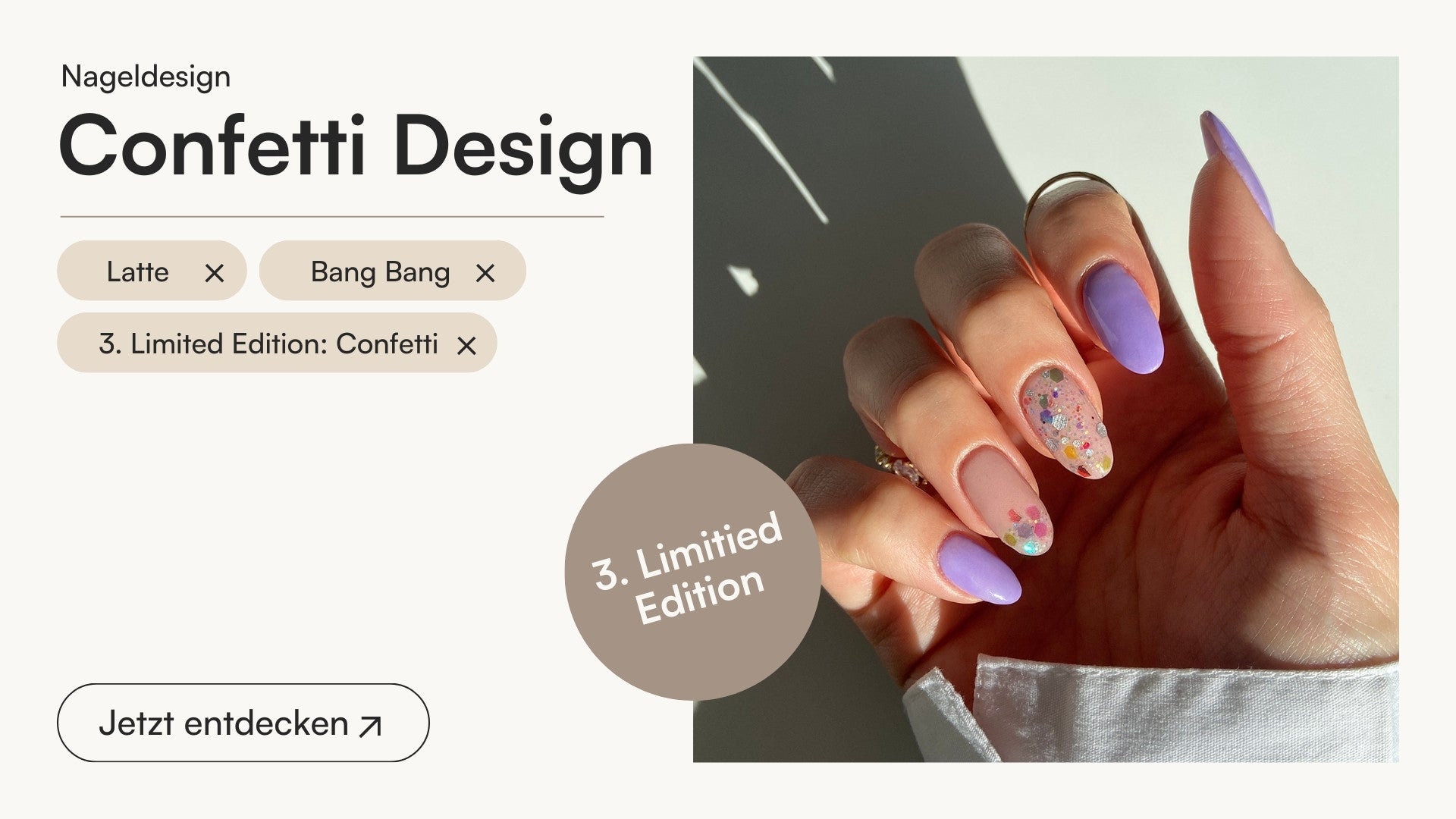 3. Limited Edition: Confetti Design - Doonails Switzerland