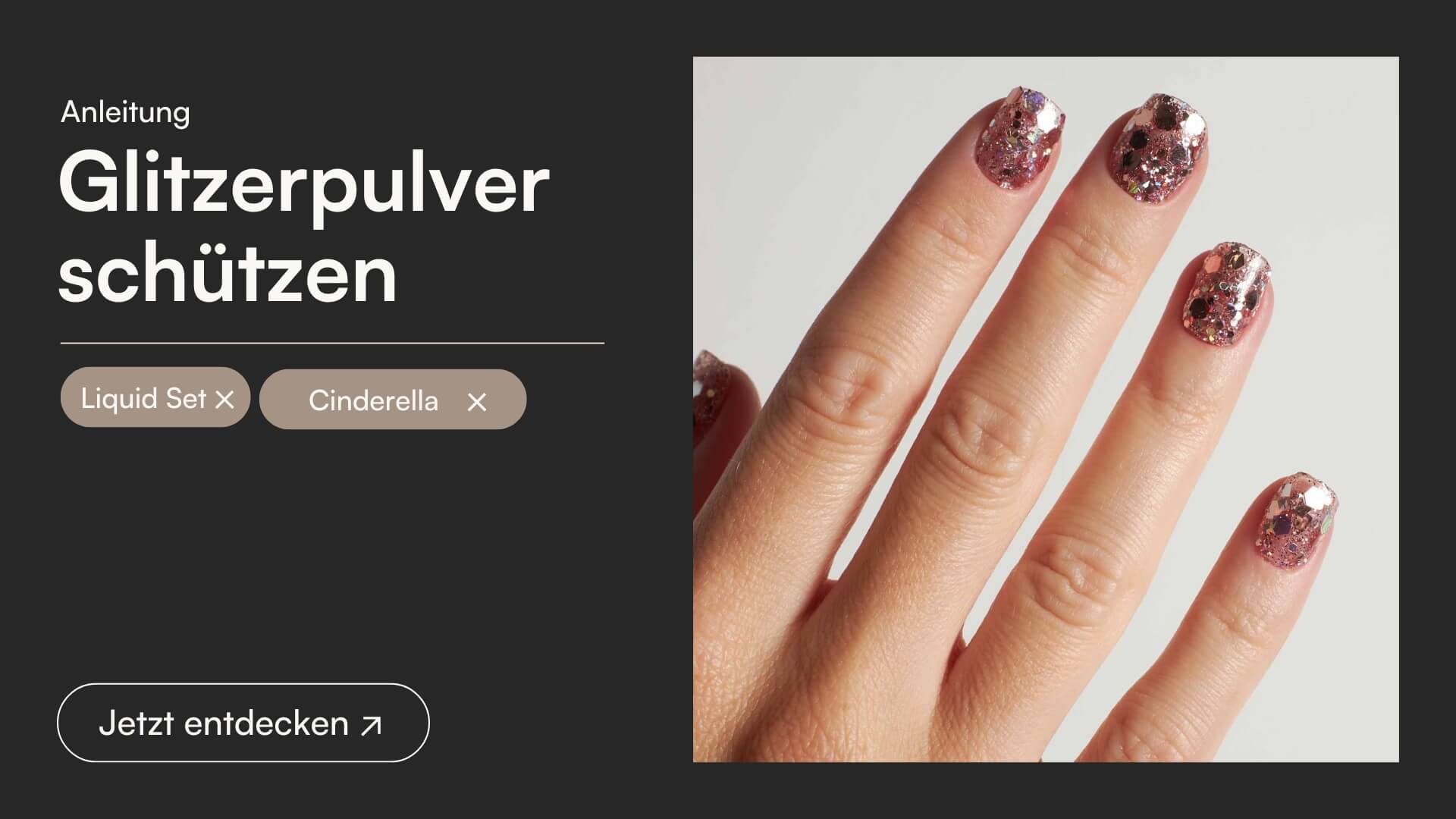 8 Schritte zur perfekten Glitzermaniküre - Doonails Switzerland