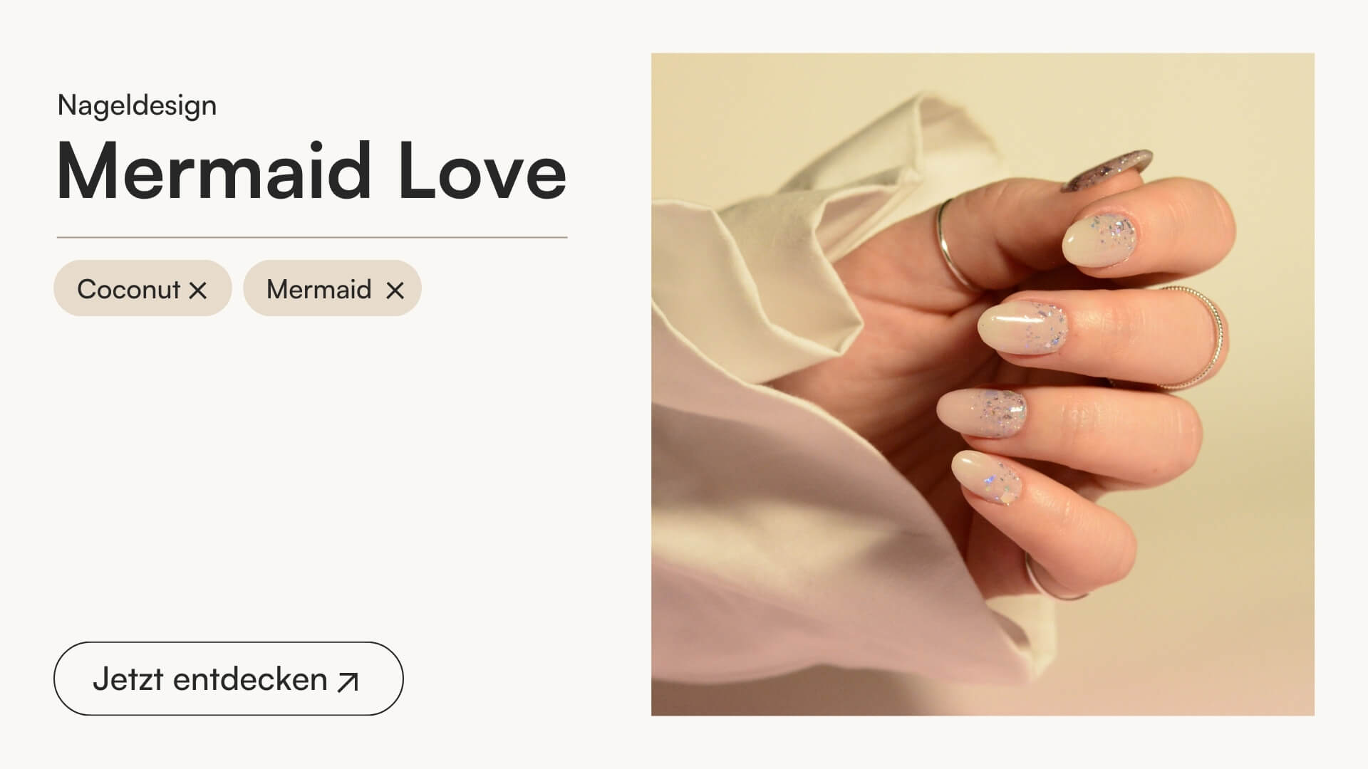 Mermaid Love Design - Doonails Switzerland