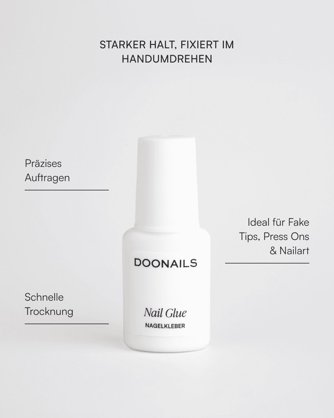 Nagelkleber mit Vorteilen