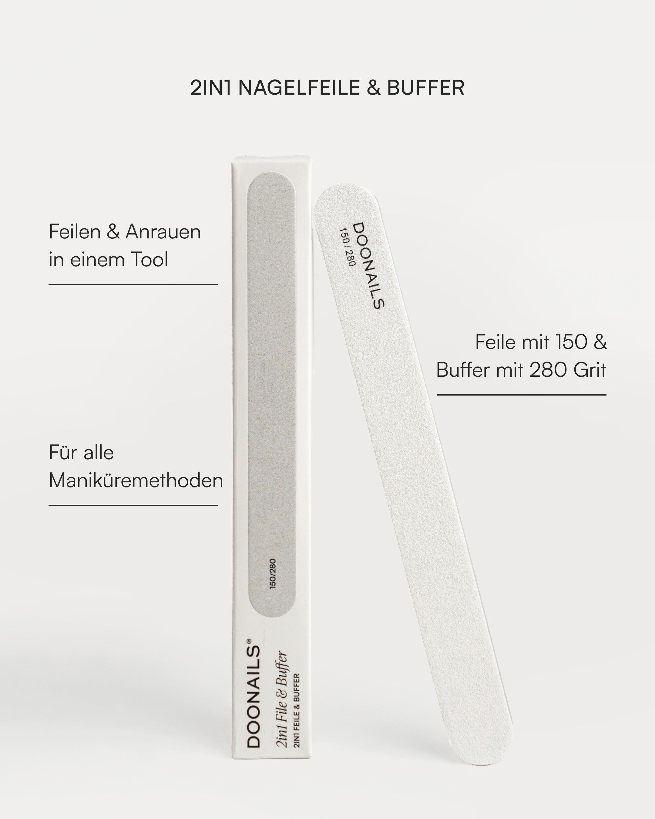 2in1 Feile & Buffer