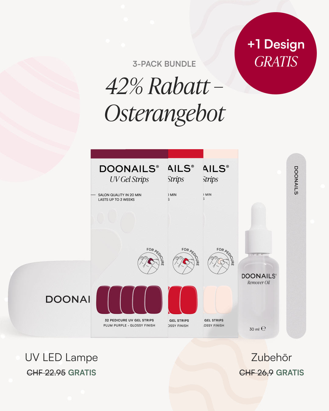 Oster Starter Set - Pediküre Gel Strips