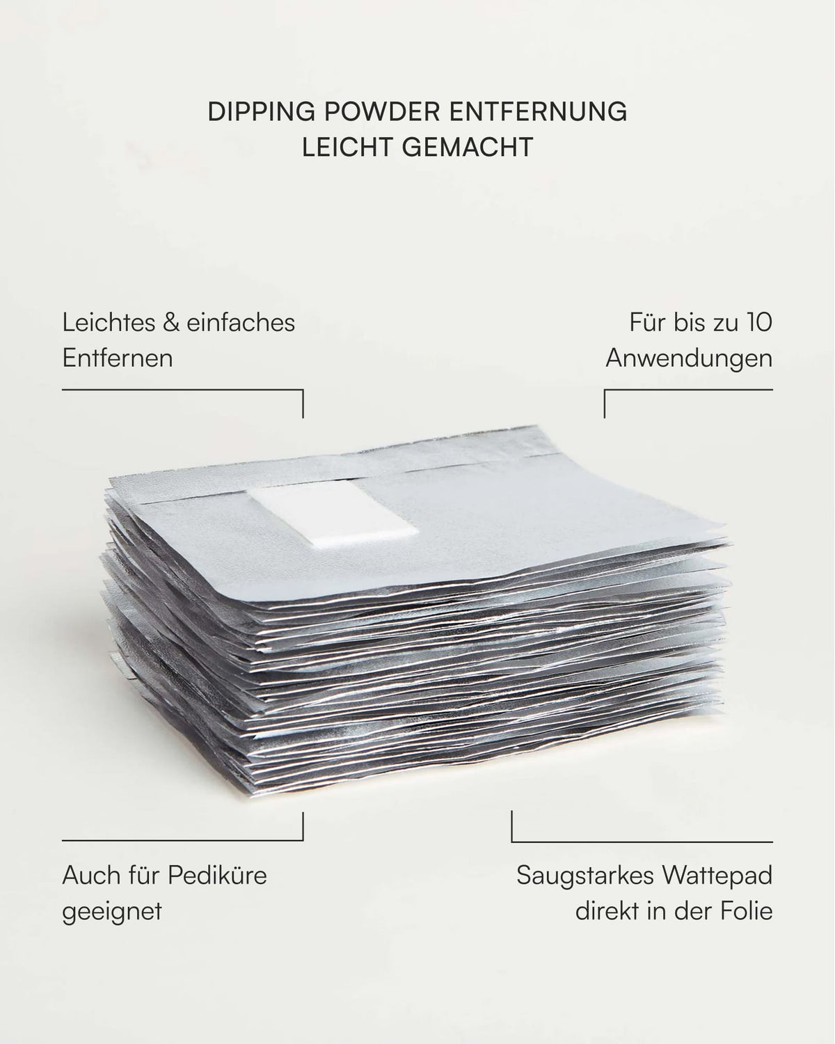 Entferner Folien mit Vorteilen