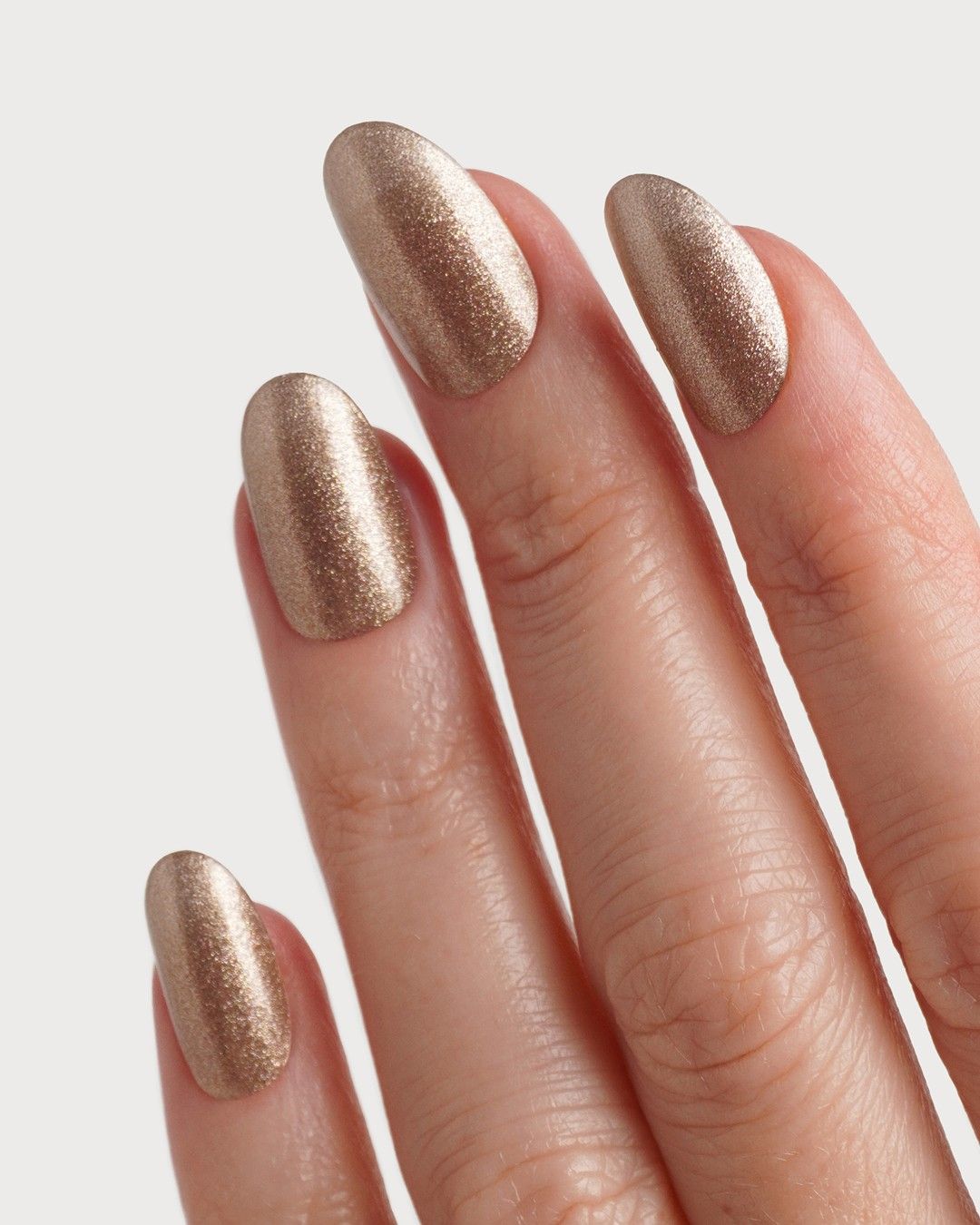 Gold Shimmer Gel Strips