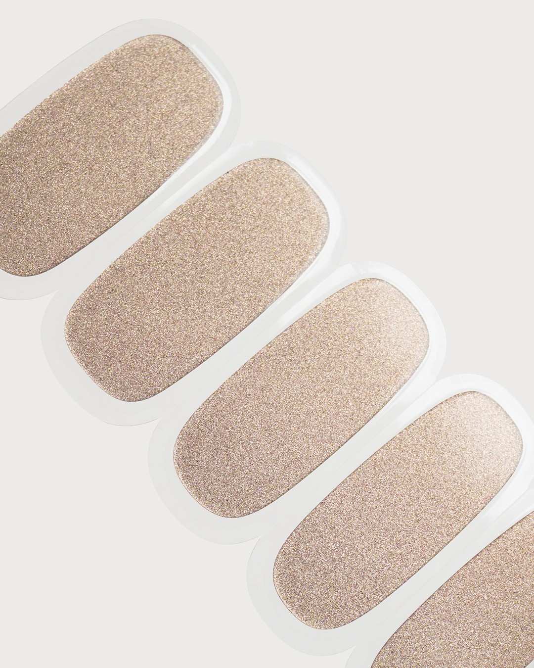 Gold Shimmer Gel Strips