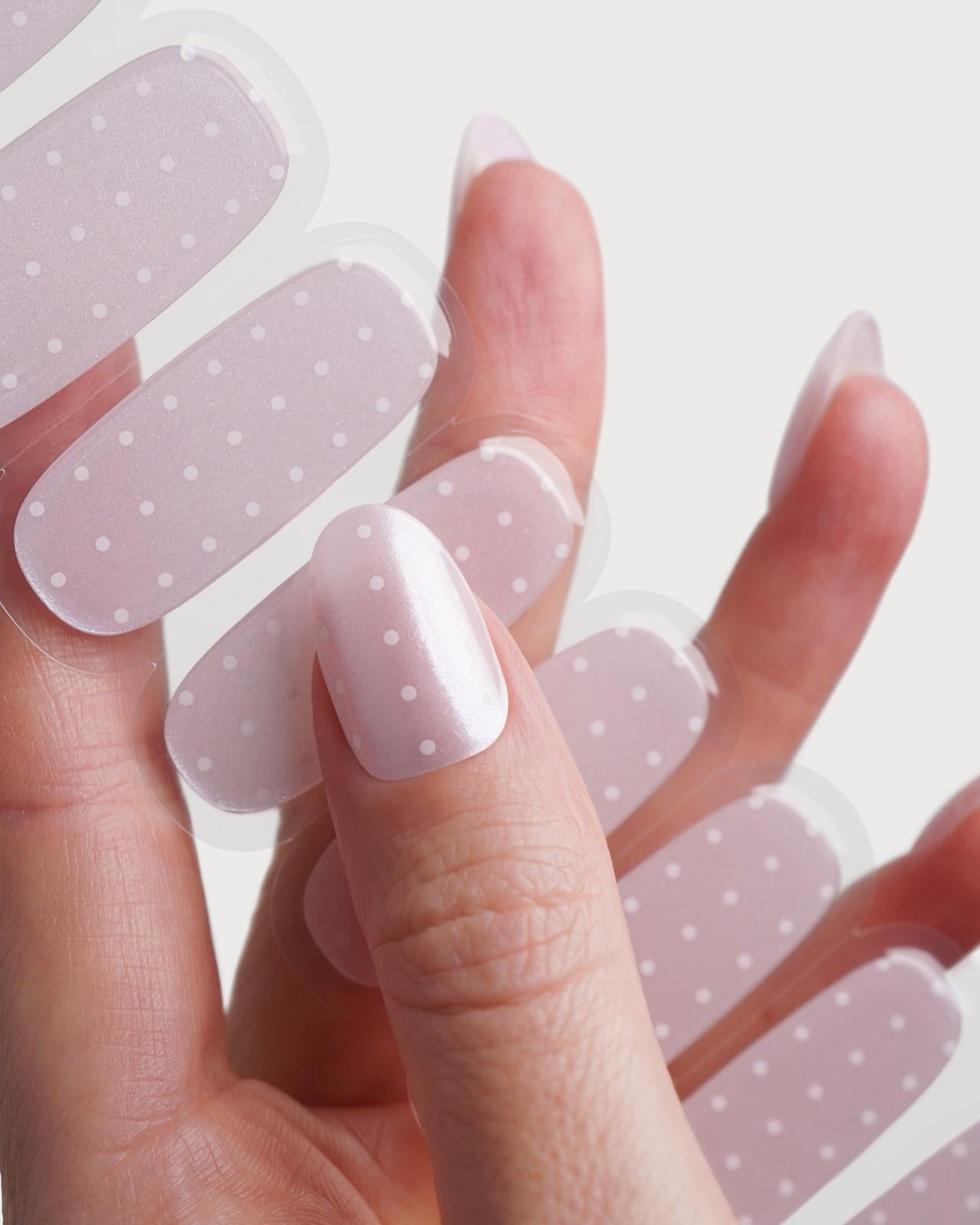 Limited Edition Glazed Polka Gel Strips