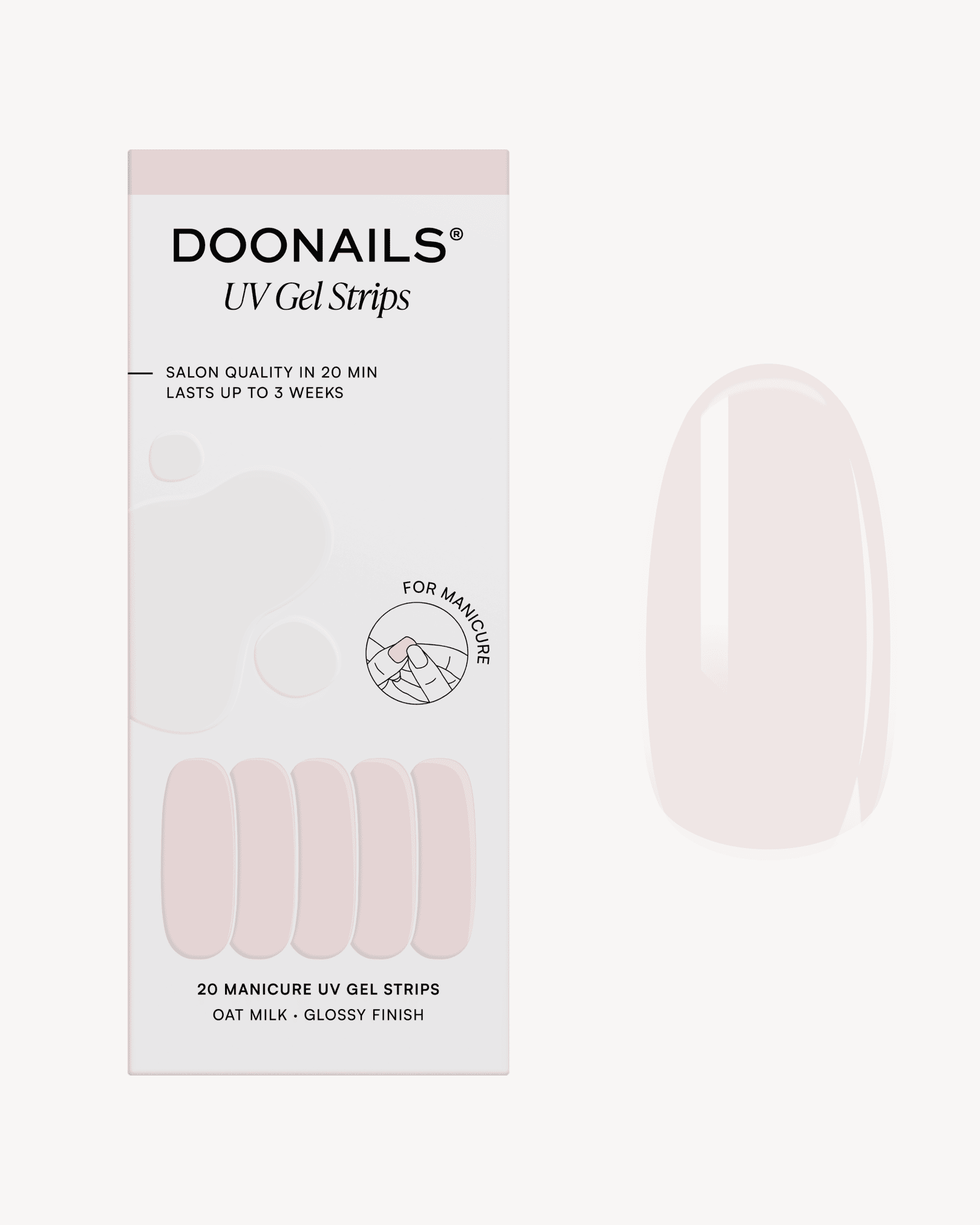 Oat Milk UV Gel Strips