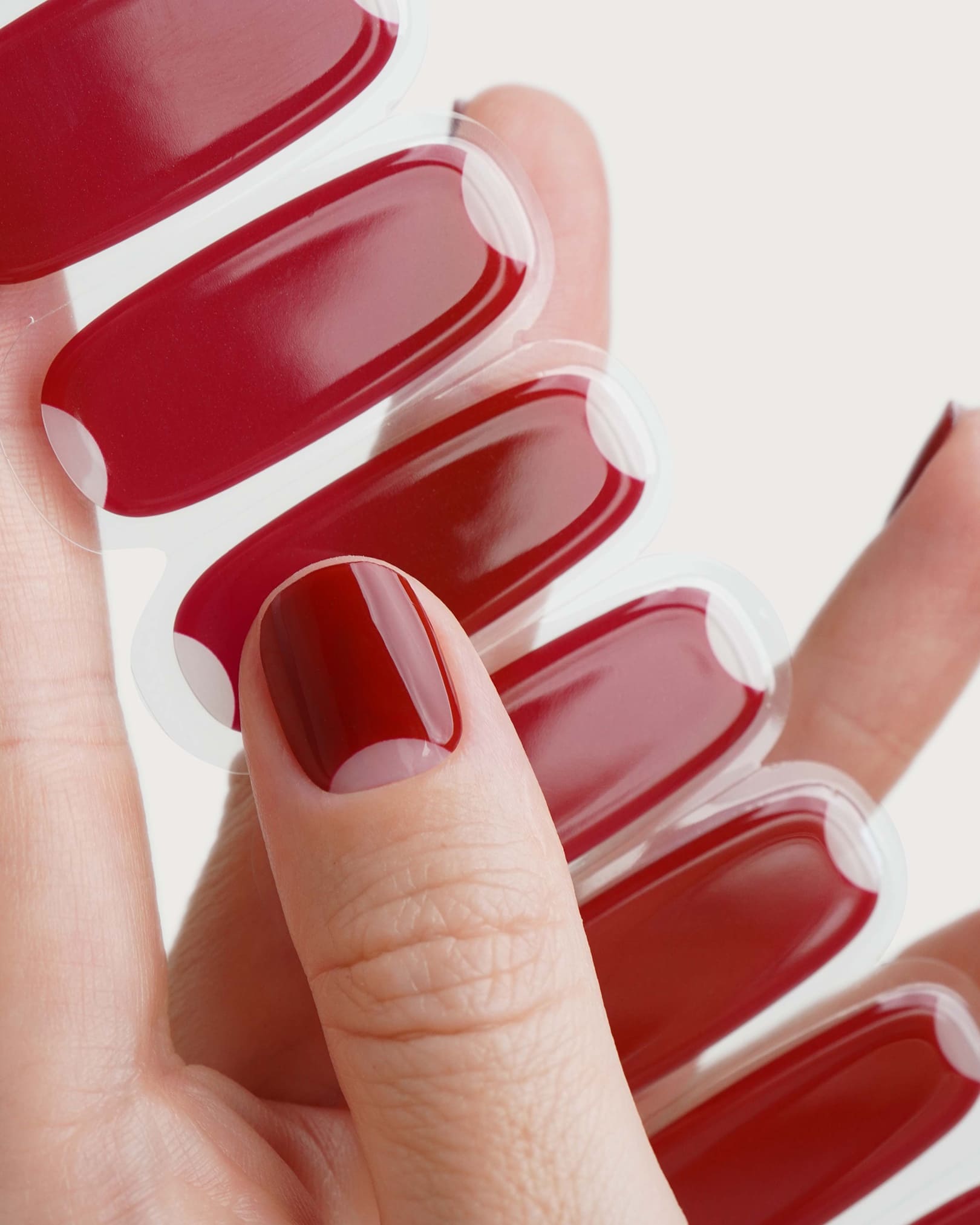 Mademoiselle Bordeaux UV Gel Strips