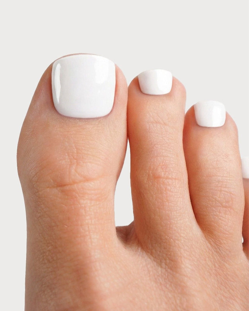 Snow White Pediküre UV Gel Strips