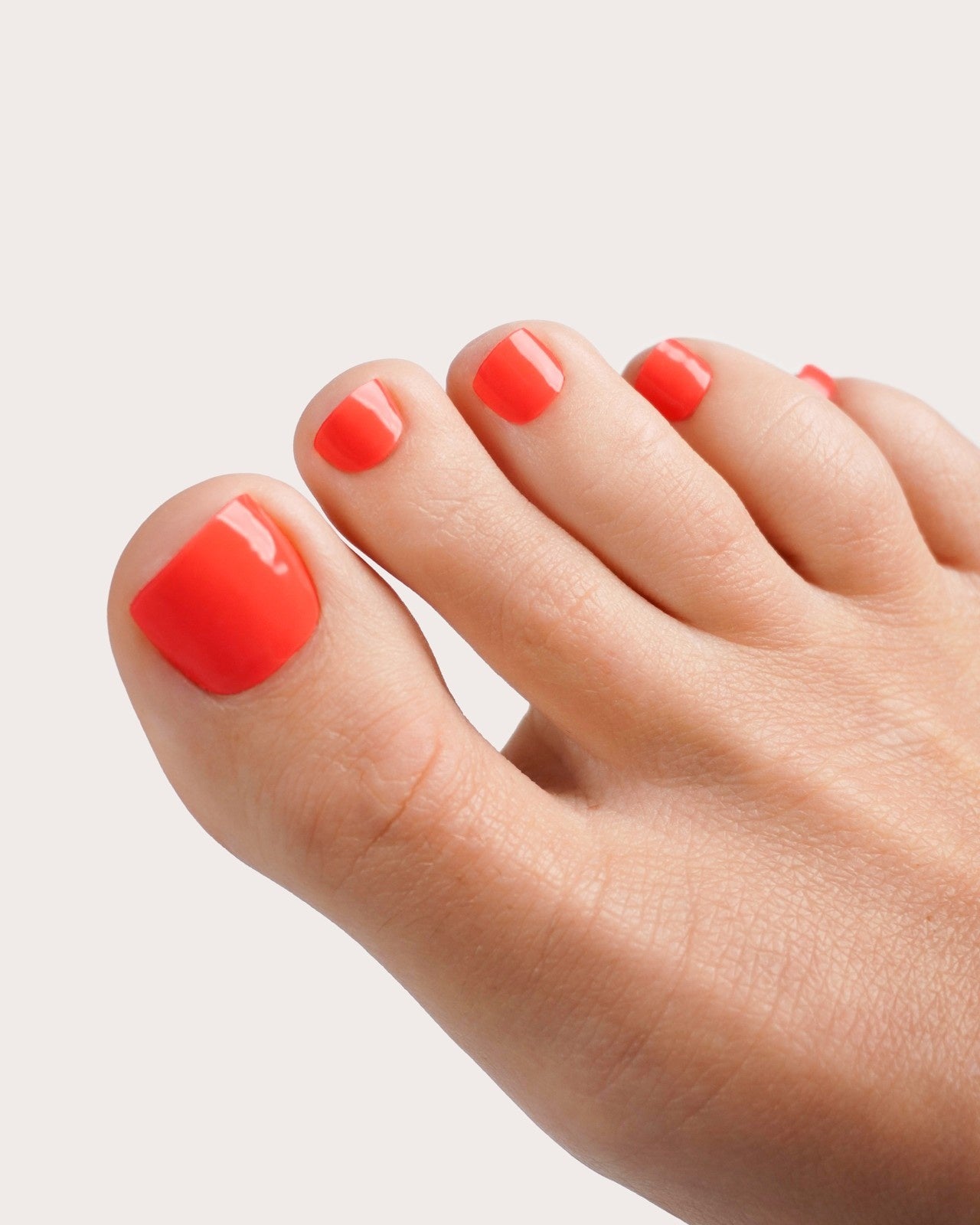Sunset Coral Pediküre Gel Strips