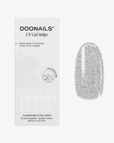 Silver Shimmer Gel Strips